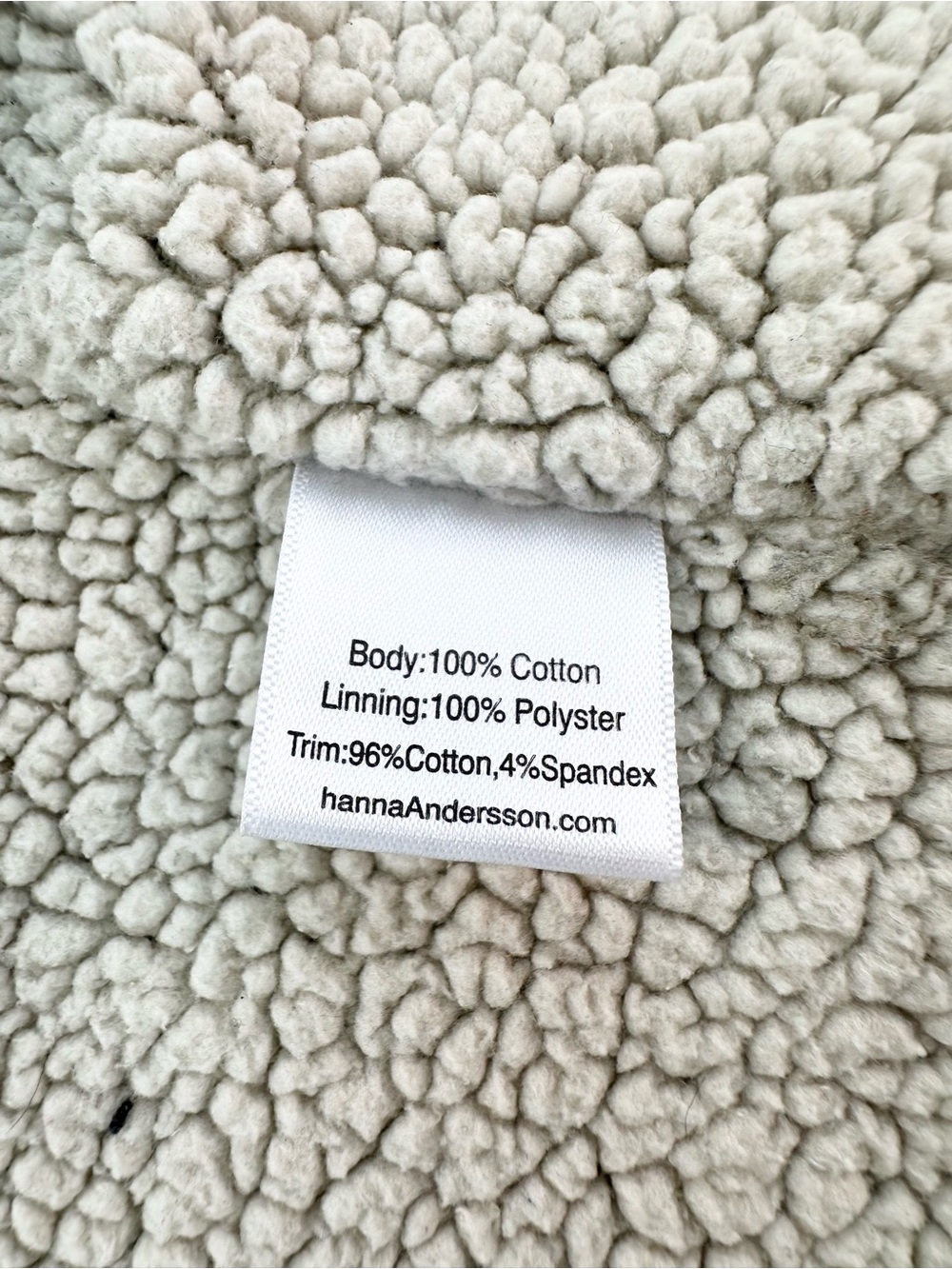 Hanna Andersson Blue Camouflage Supercozy Faux Shearling Lined Zip Hoodie, 4 - Picture 11 of 12